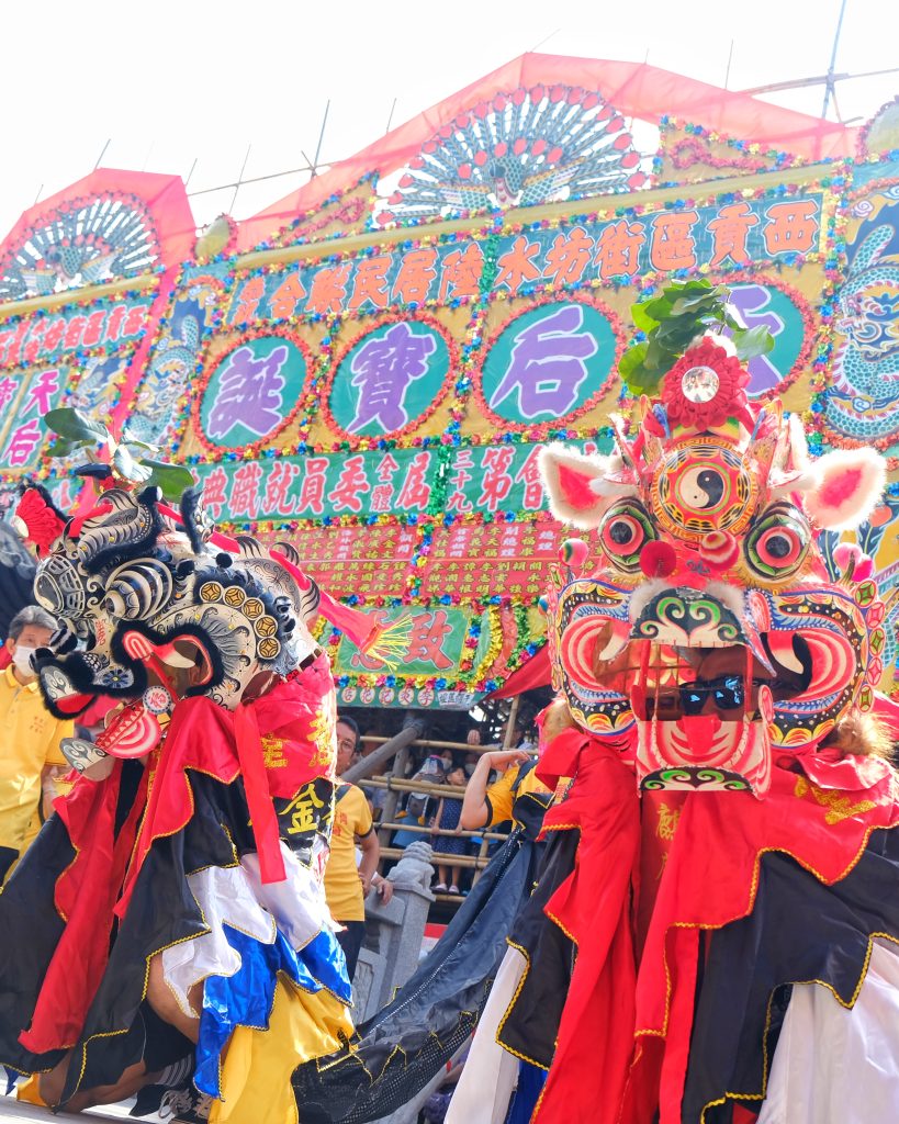Tin Hau Festival Lions
